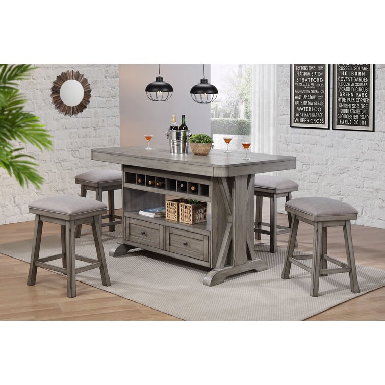 Wayfair kitchen island discount stools